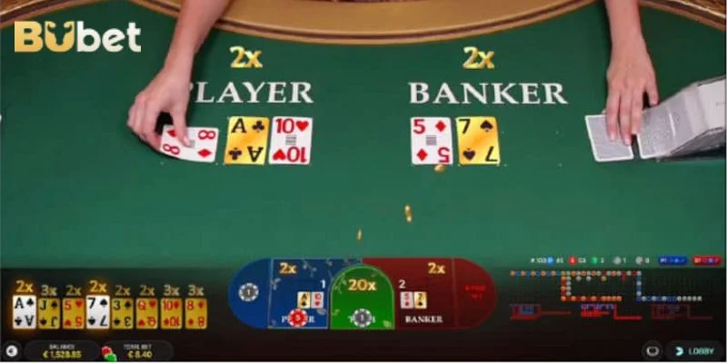 Trong chiến thuật Baccarat, cách đánh linh hoạt rất quan trọng.