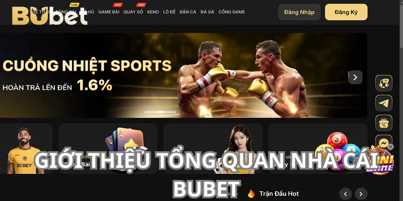 Giới thiệu Bubet tổng quan là thông tin được quan tâm. 