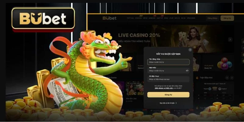 BuBet là một nhà cái sở hữu không gian giải trí đỉnh cao hàng đầu.